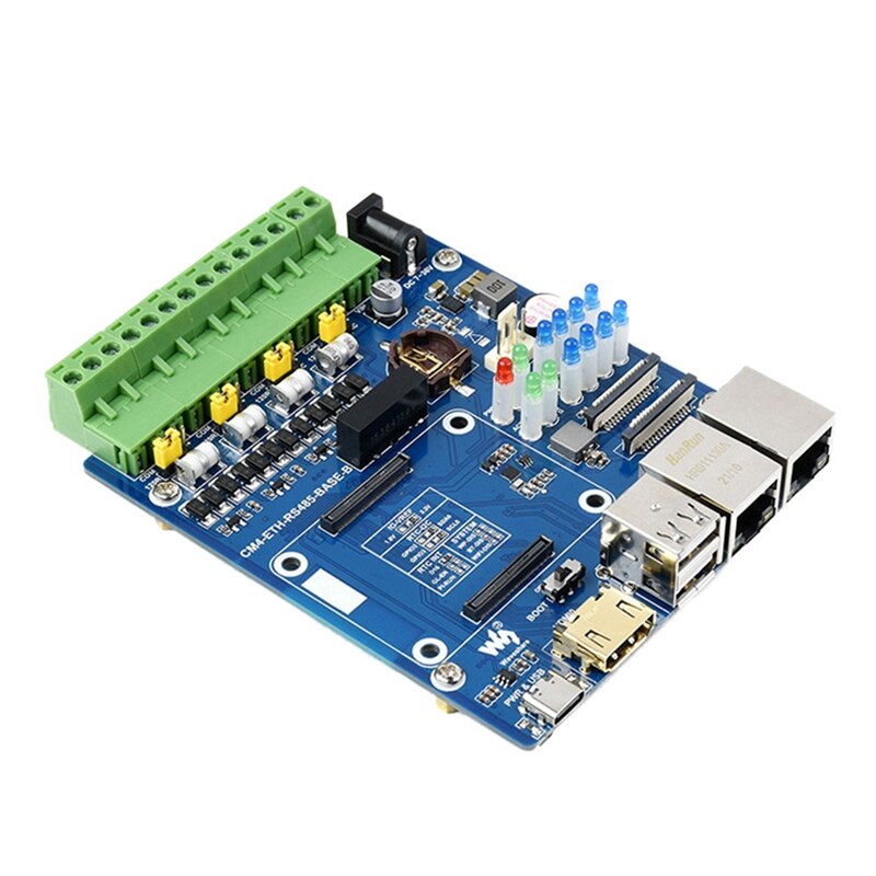 Waveshare For Raspberry Pi Compute Module 4  Ʈũ Ʈ 4  RS485 Ȯ  ⰡƮ ̴ USB 2.0
